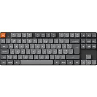 Keychron K1 Max - Low Profile Gateron Brown Kabel & Trådløs Gateron Low Profile 2.0 Brown Nordisk