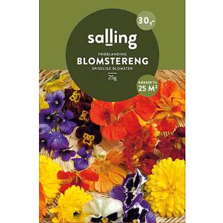 Salling frøblanding -  spiselige blomster (På lager i varehus)