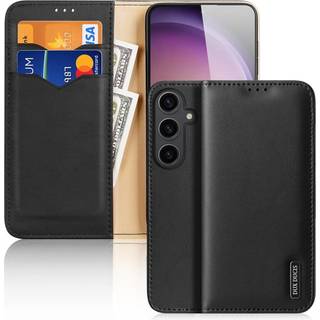 Samsung Galaxy S24 Dux Ducis Hivo Læderpung - Sort