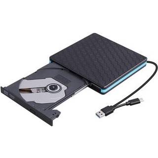 Slankt eksternt dvd-drev - USB-C / USB-A