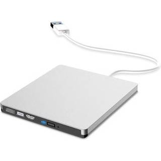 Superslankt eksternt CD/DVD-RW-drev til MacBook og Windows - USB 3.0