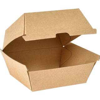 DUNI Clambox Madboks, Small 500 ml Brun 1-rum, 220 stk (193724)