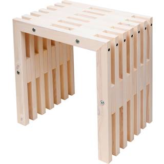 Hillerstorp EcoFurn bænk Fyrreolieret hvid 45 x 32 cm