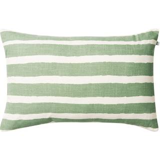 Chhatwal & Jonsson Block Stripe Udendørspude 40x60 Cm Sage - Puder til Solsenge Bomuld Salvia - OIC070274-25