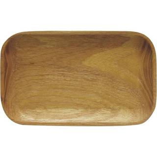 Aida Raw bakke 10x17 cm Teaktræ