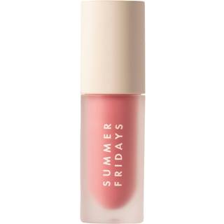 Summer Fridays - Huile À Lèvres Rêve - Fugtgivende Farvet Læbeolie - Dream Lip Oil Rose Bud - For Women - Pink