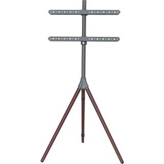 Dacota TV gulvstativ 40-65", mørkegrå/mørkebrun