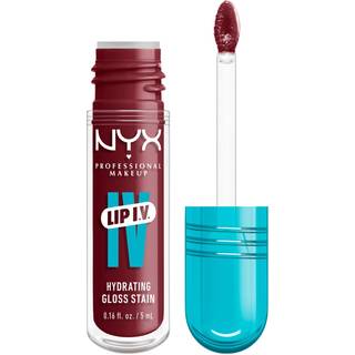 NYX PROFESSIONAL MAKEUP Lip I.V. Hydrating Gloss Stain Lip Gloss 08 Drippin in Rose