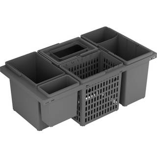 Epoq Affaldssorteringskubus 800 (antracit)