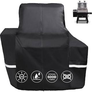 Qulimetal Grill -d?kning til pit boss Lockhart Platinum Series Grill PBPEL218010500 - Tungt vandt?t fade resistent pit boss Platinum Lockhart Gri