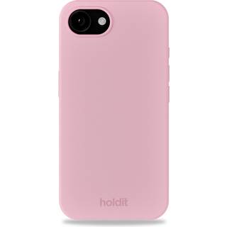 Holdit iPhone 16E Silikone etui (rosa) - På lager i butik