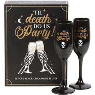 "Til Death Do Us Party" Champagnergläser Set