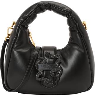 Just Cavalli Iconic Snake Style 1 Håndtaske sort