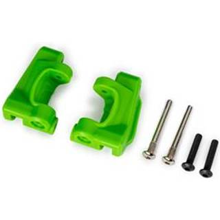 Traxxas - TRX9136-GRN - Caster blocks (c-hubs), extreme heavy duty, green (left & right)