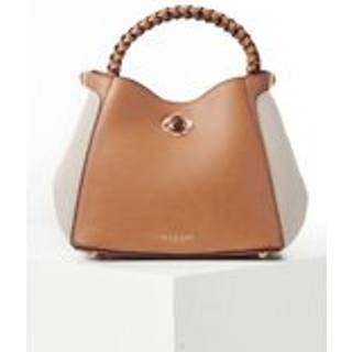 Luella Grey Kate Woven Handle Crossbody Bagen