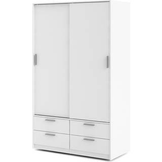 Line Garderobeskab - Hvid