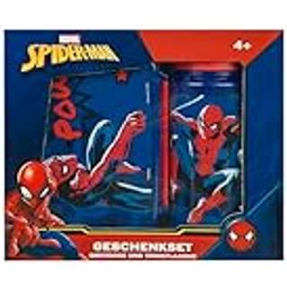 Marvel Spiderman Spider-Man Madkasse og Vandflaske Sæt