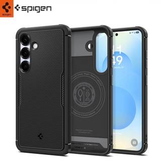 Samsung Galaxy S25 Spigen Core Armor Mag MagSafe TPU Cover - Sort