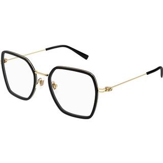 Gucci Kvinde GG1850O 001 Optiske stel Injiceret Sort Transparent Firkantet