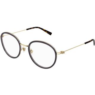 Gucci Kvinde Gucci GG1851OA 007 Optiske stel Injiceret Brun Transparent Rund