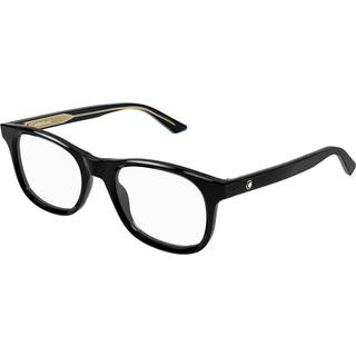 Montblanc Mand Montblanc MB0385O 006 Optiske stel Acetat Sort Transparent Firkantet