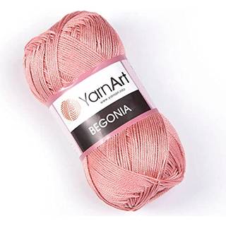 Garn Art Begonia garn 100% bomuldsrent premium blødt bomuldsgarn til strikning af hækling og amigurumi forskellige pastel og skinnende farver gar