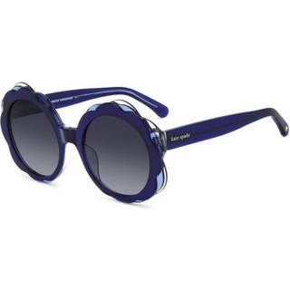 Kate Spade KS Vivi 2/G/S Asian Fit PJP/9O 54 Solbriller Kvinder Blue - Shiny Blue On Transparent Double Laminat - 54mm