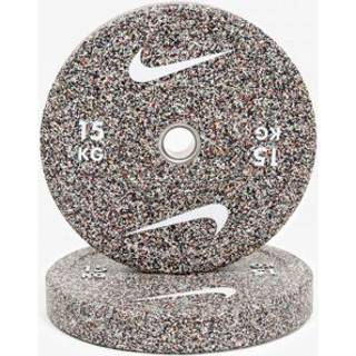 Nike Strength Grind Bumper Plates, Vægtskiver Bumper Anthracite Vægt 15 kg