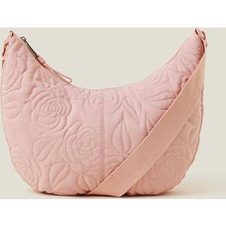 Accessorize Accessorize Pink Large Floral Quilted Sling Bag