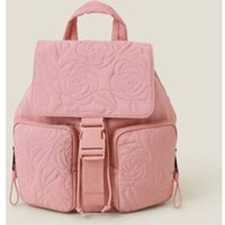 Accessorize Accessorize Pink Floral Quilted Backpack