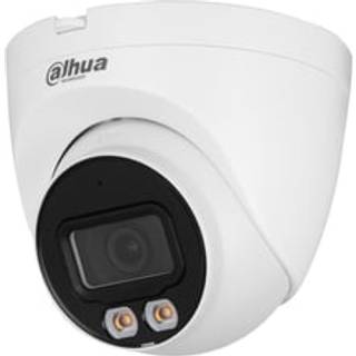 Dahua Turret Kamera DH-IPC-HDW2449TP-S-LED-0280B-PRO 2,8mm Wizsense Überwachungskamera mit 4 Megapixel Auflösung. professionelle Kamera für außen - weiß