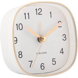 Vækkeur Travel Karlsson - hvid