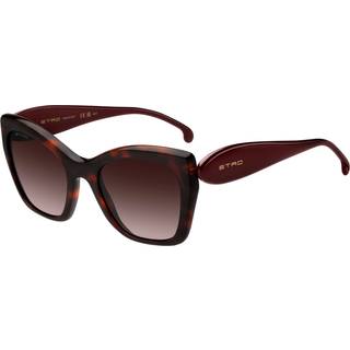 ETRO Kvinde ETRO 0084/S 82U/HA Solbriller Acetat Brun Firkantet Normal Skygge