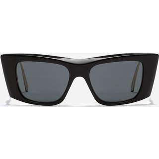 Dolce & Gabbana Kvinde DG4510 501/87 Solbriller Acetat Sort Grå Cat Eye Normal