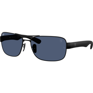 Ray - Ban Unisex RB3763M F11980 Solbriller Metal Sort Blå Firkantet Normal