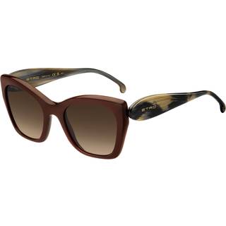 ETRO Kvinde ETRO 0084/S 09Q/HA Solbriller Acetat Brun Brun Firkantet Normal Skygge