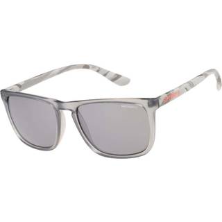 Superdry SDS SHOCKWAVE 113P 55 Solbriller Mænd Grå - Transparent Grey - 55mm