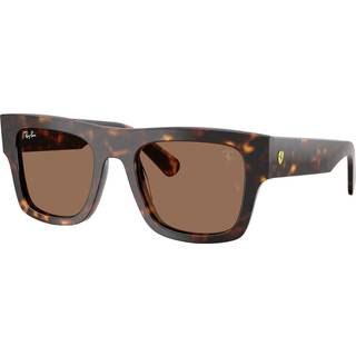 Ray - Ban Unisex RB2217M F61373 Solbriller Acetat Skildpadde Brun Firkantet Normal
