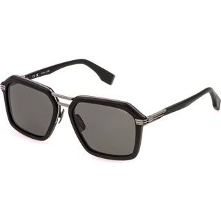 Police Mand SPLQ92 MERCURY 2 509P Solbriller Metal Grå Røg Geometrisk Polariseret