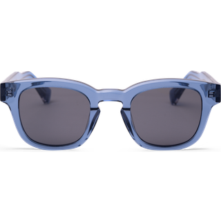 Austin Solbriller, Grey/Transparent Blue