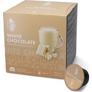 Kaffekapslen | Hvid chokolade - 16 kapsler til Dolce Gusto