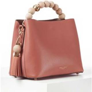 Luella Grey Luella Grey Demi Beaded Handle Cross-Body Tote Bag