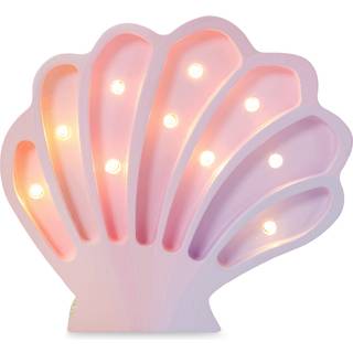 Little Lights Lampe Muslingeskal, Mermaids Pink