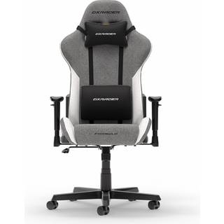 DXRacer FORMULA L Grå &amp; Hvid Stof