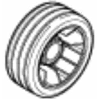 Nilfisk Hjul midt ATTIX/IVB