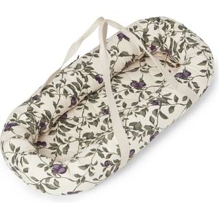 Garbo & Friends Plum Satin Babynest - Børnesengetøj Økologisk Bomuld Beige - GF113739236-8000-1881GL