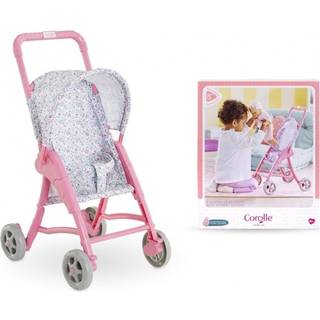 Corolle Dukkeklapvogn, Lyserød/blå