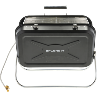 To go BBQ kulgrill fra Xplore It - Army farve - Stainless steel