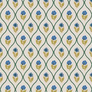 Joules Wallpaper Trellis Floral 120876
