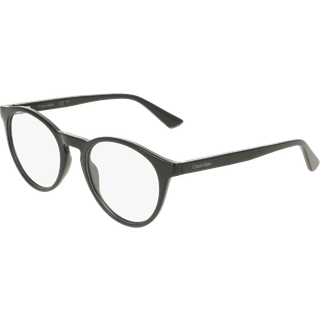 Calvin Klein Unisex CK23549 001 Optiske stel Bio-injekt Sort Geometrisk Normal